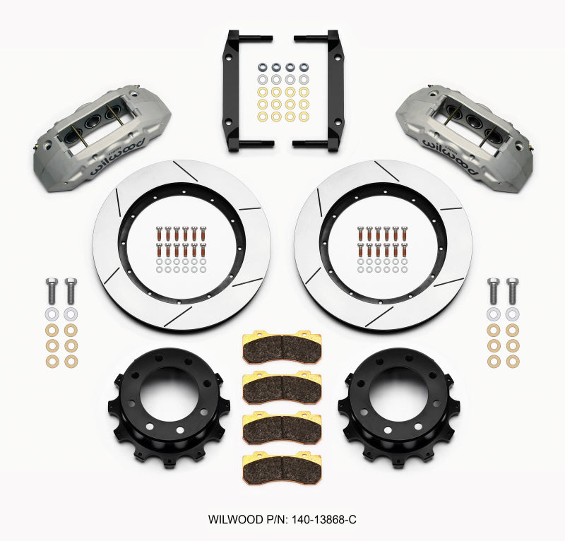 Wilwood Tx6r Rear Kit 15.50in Clear Ano 2005-2012 Ford F250/f350 4WD - My Store
