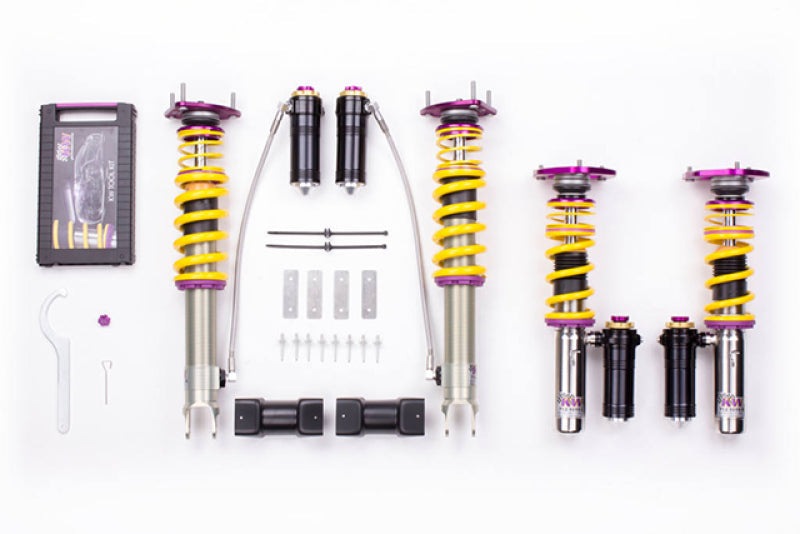 KW Porsche Turbo Coupe Convertible Without PDCC Clubsport Coilover Kit 3-Way - Mammoth Racing -