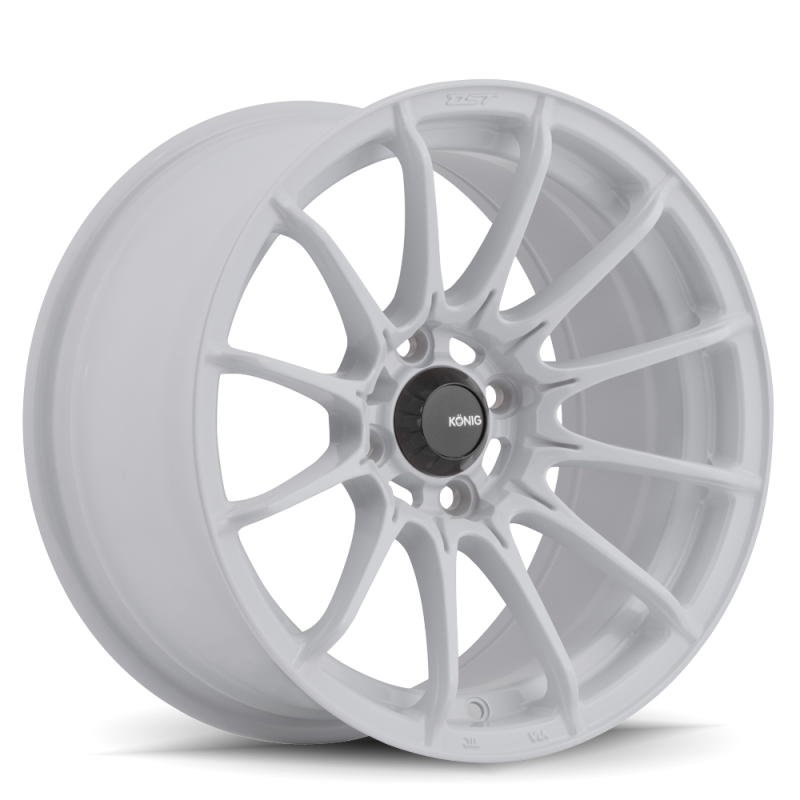 Konig Dial In 15x7 4x100 Et35 Gloss White - Mammoth Racing -
