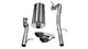 Corsa 11-14 GMC Yukon 6.2L V8 3in Cat-Back Single Side w Twin 4in Black Pro-Series Tips - Mammoth Racing -