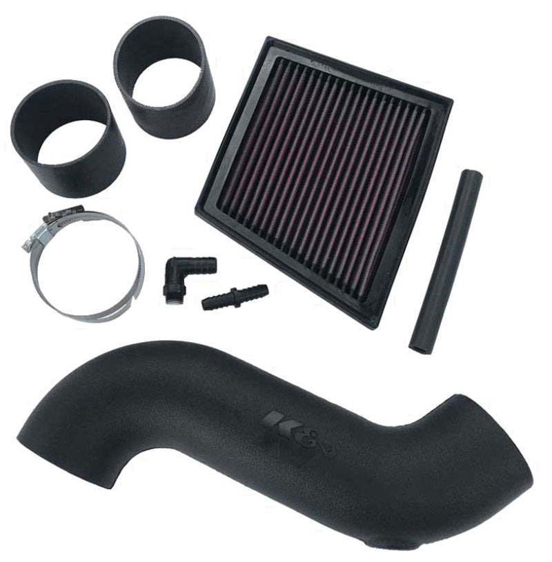 K&N 13-17 Ford Fiesta ST 1.6l (Will Not Fit US Models - Intl Only) F/I Performance Air Intake System - Mammoth Racing -
