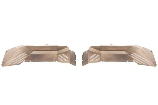Fishbone Offroad 2020+ Jeep Gladiator Inner Fenders Rear Raw Aluminum - My Store
