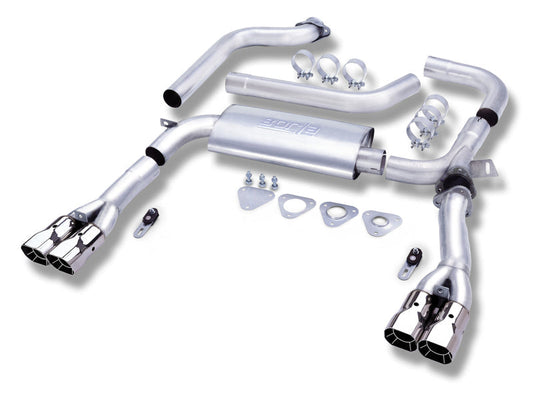 Borla 93-95 Chevy Camaro Z28 / Pontiac Firebird Formula/Trans Am 3in Adj System SS Catback Exhaust