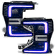 Oracle 20-22 Ford F-250/350 Super Duty Dynamic ColorSHIFT Headlight DRL Upgrade Kit w/Switchback - Mammoth Racing -