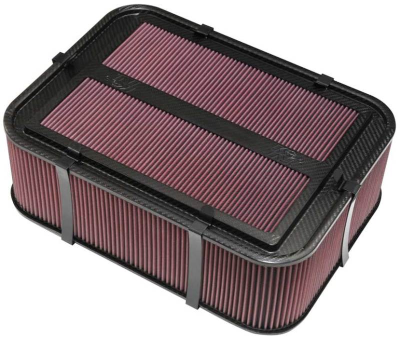 K&N Custom Racing Assembly Carbon Fiber Air Box - Large - Mammoth Racing -