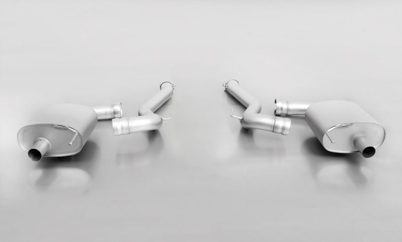 Remus 2015 Ford Mustang Coupe/Cabrio 2.3L Ecoboost Race Axle Back Exhaust (Tail Pipes Req) - Mammoth Racing -