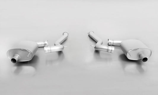 Remus 2015 Ford Mustang Coupe/Cabrio 2.3L Ecoboost Race Axle Back Exhaust (Tail Pipes Req) - Mammoth Racing -