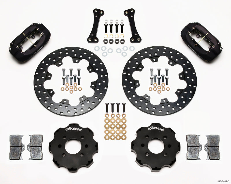 Wilwood Forged Dynalite Front Drag Kit Drilled Rotor Integra/Civic w/Fac.262mm Rtr - My Store