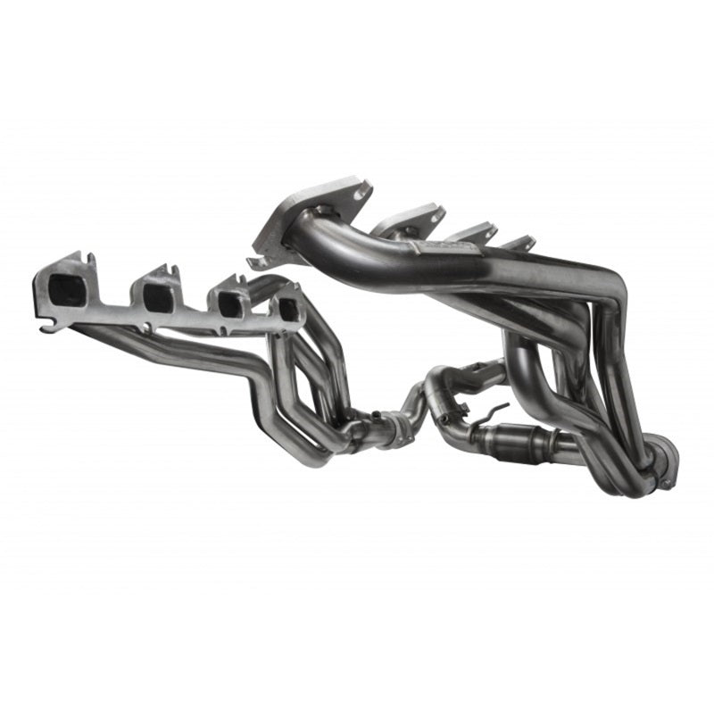Kooks 11-14 Ford Raptor SVT 1 3/4in x 3in SS Longtube Headers and 3in SS OEM Exhaust Catted Y Pipe - Mammoth Racing -