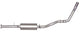 Gibson 96-97 Chevrolet C1500 Base 4.3l 3in Cat-Back Single Exhaust - Stainless - Mammoth Racing -
