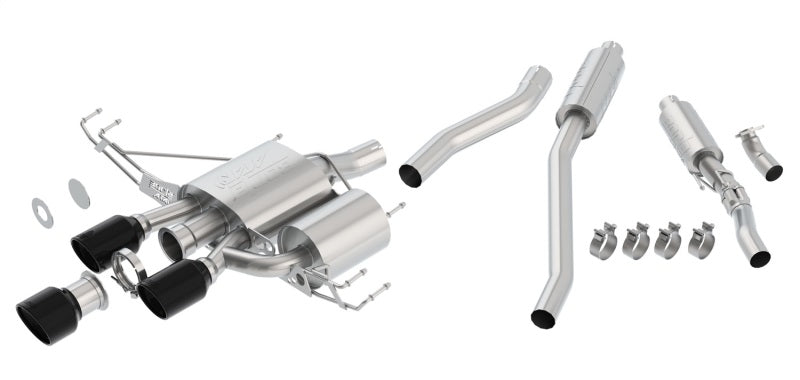 Borla 17-18 Honda Civic Type-R FK8 ATAK Cat-Back Exhaust w/ Ceramic Black Tips - My Store
