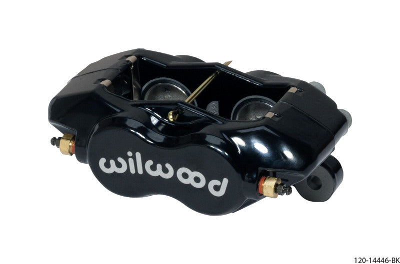 Wilwood Caliper-Forged DynaliteI w/Dust Seal-Black 1.38in Pistons .81in Disc - Mammoth Racing -