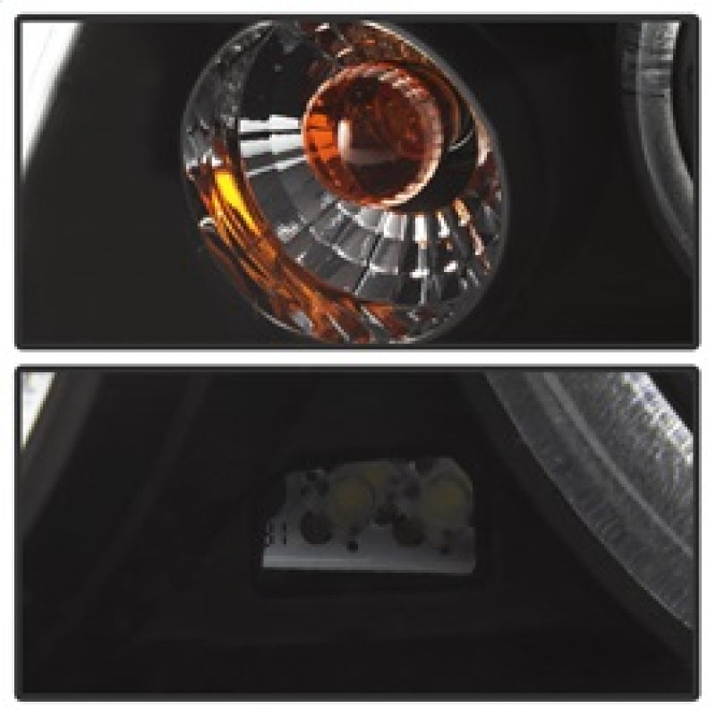 Spyder Volkswagen Jetta 99-05 Projector HeadlightsLED Halo Blk PRO-YD-VJ99-HL-BK - Mammoth Racing -