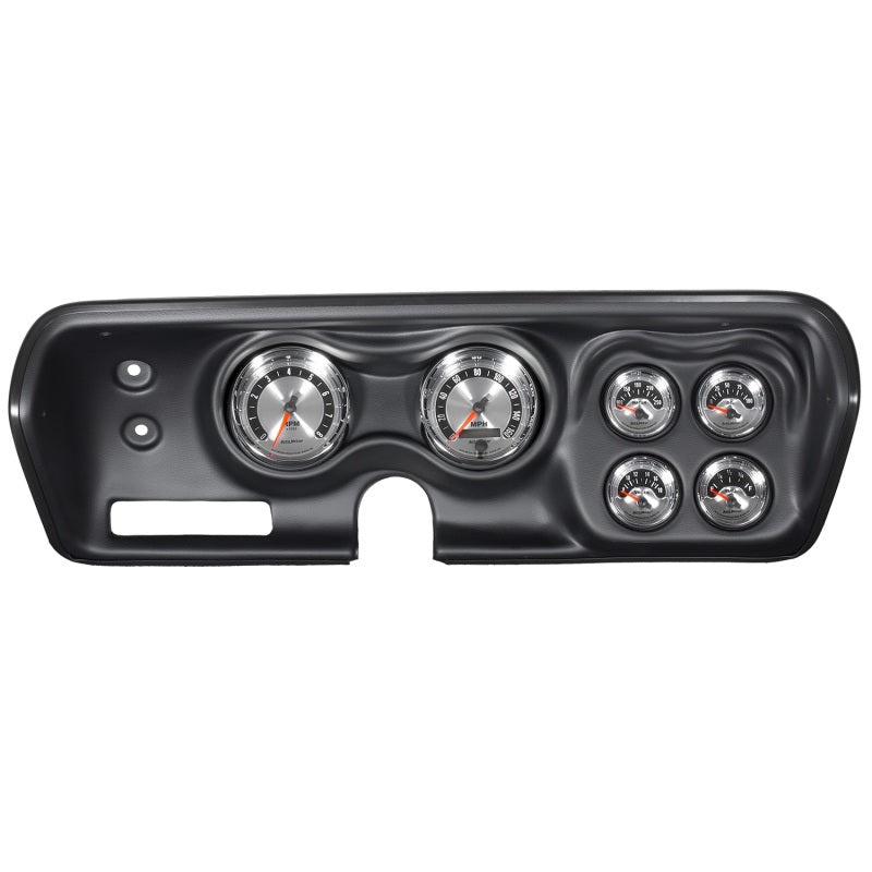 Autometer American Muscle Gauge Kit 6 Pc Bbody/Chrgr/Rdrunr/Sat 71-74 Tach/Mph/Fuel/Oilp/Wtmp/Volt - My Store