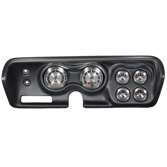 Autometer American Muscle Gauge Kit 6 Pc Bbody/Chrgr/Rdrunr/Sat 71-74 Tach/Mph/Fuel/Oilp/Wtmp/Volt - My Store