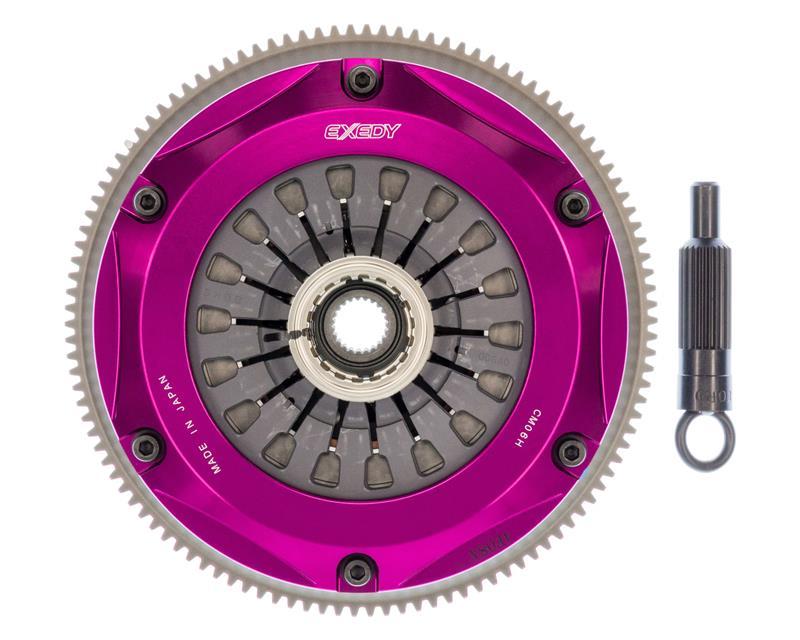 Exedy 2008-2015 Mitsubishi Lancer Evolution GSR L4 Hyper Twin Cerametallic Clutch Sprung - Mammoth Racing -