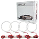 Oracle Bentley Continental GT 04-09 LED Halo Kit - White - Mammoth Racing -