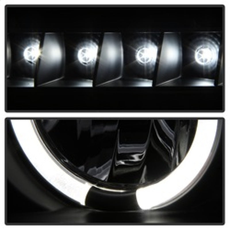 Spyder Toyota Tundra 07-133 Projector Headlights LED Halo LED Blk PRO-YD-TTU07-HL-BK - Mammoth Racing -