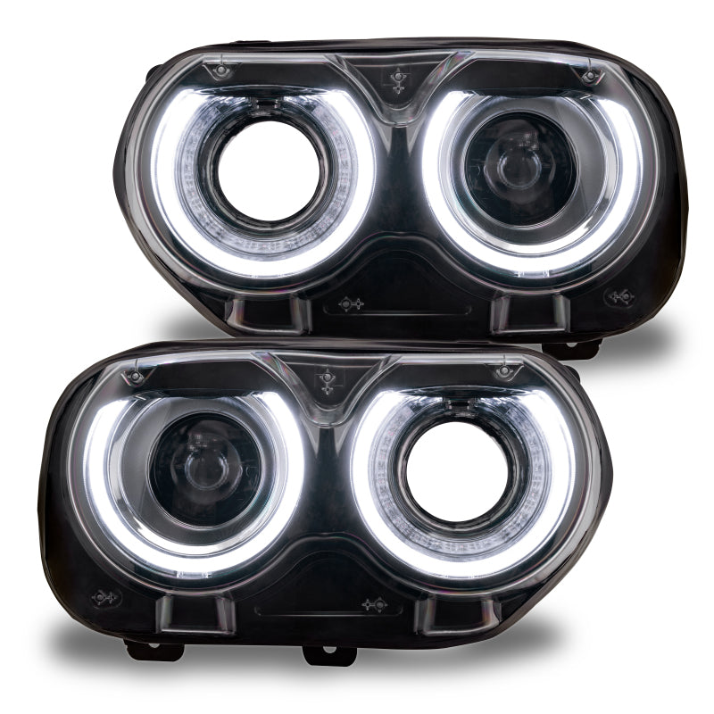 Oracle 15-21 Dodge Challenger RGB+W Headlight DRL Upgrade Kit - ColorSHIFT 2 - Mammoth Racing -