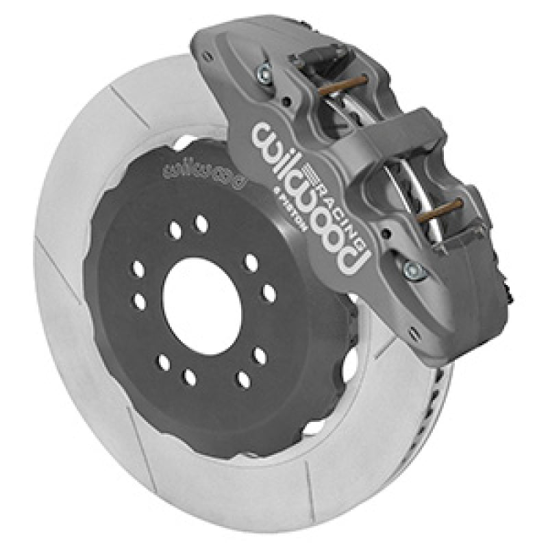 Wilwood Aero6 Front Brake Kit 14.00 Road Race 05-14 Ford Mustang w/Lines - My Store