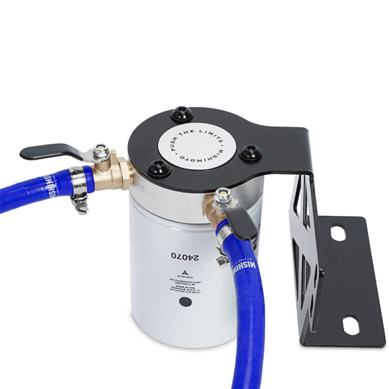 Mishimoto 08-10 Ford 6.4L Powerstroke Coolant Filtration Kit - Blue - Mammoth Racing -