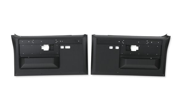 Holley Classic Trucks C/K Silverado Door Panels - Black - Mammoth Racing -