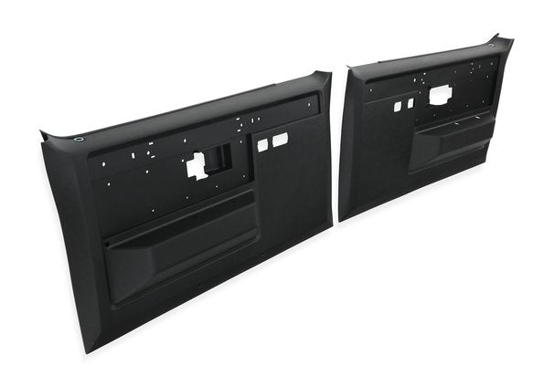 Holley Classic Trucks C/K Silverado Door Panels - Black - Mammoth Racing -