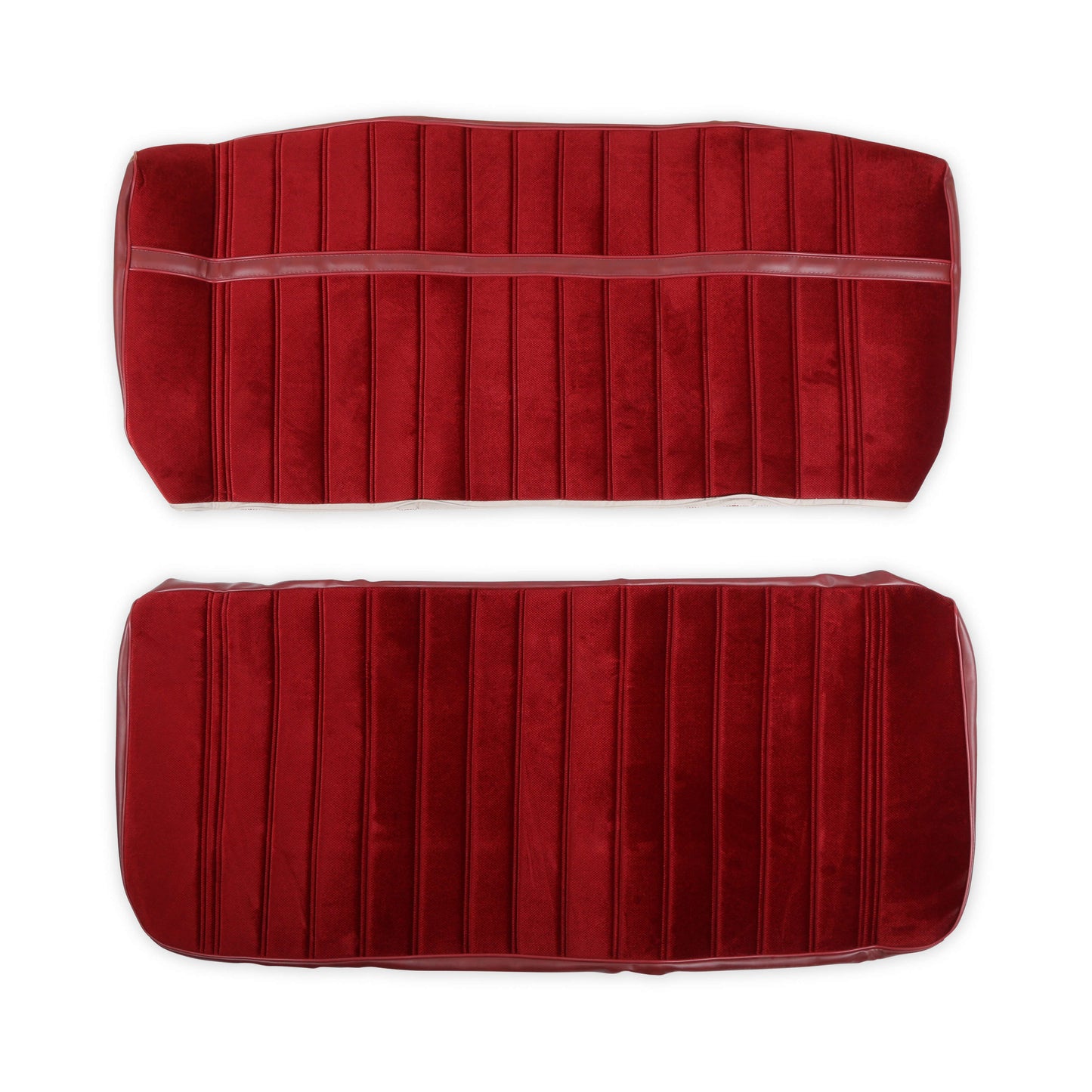 Holley 05-291 1973-1980 C/K Seat Upholsery Vinyl/Cloth Maroon/Burgundy - Mammoth Racing -