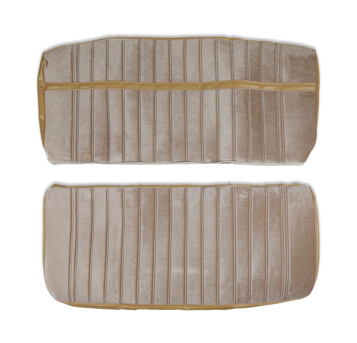 Holley Classic Trucks 05-293 1973-1980 C/K Seat Uph Vinyl/Cloth Tan - Mammoth Racing -
