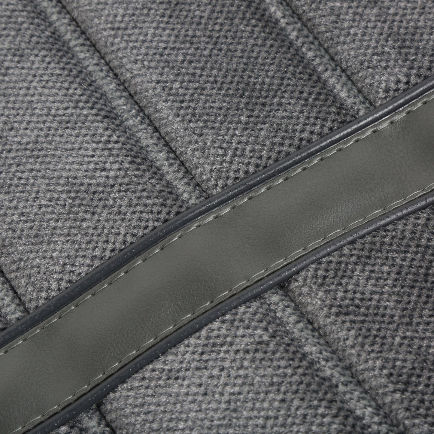 Holley 05-294 1973-80 C/K Seat Uph Vinyl/Cloth Grey/Charcoal - Mammoth Racing -
