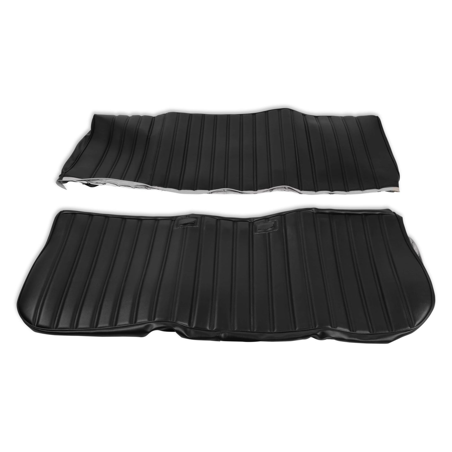 Holley 05-300 1981-1987 C/K Full Pleat Seat Vinyl Black - Mammoth Racing -