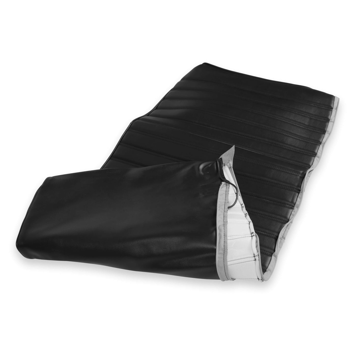 Holley 05-300 1981-1987 C/K Full Pleat Seat Vinyl Black - Mammoth Racing -
