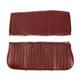 Holley 05-301 1981-1987 C/K Full Pleat Seat Vinyl Maroon - Mammoth Racing -