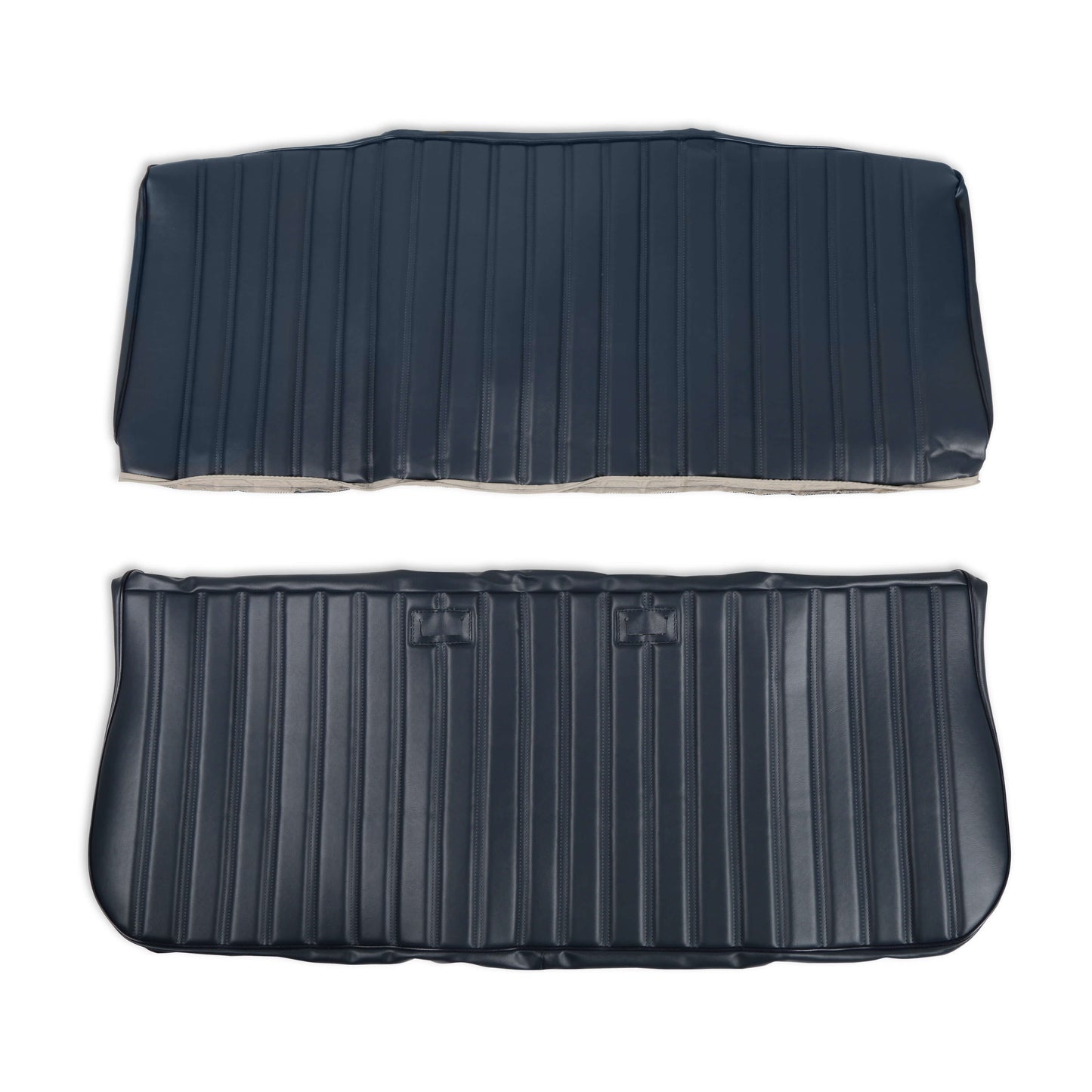 Holley 05-302 1981-1987 C/K Full Pleat Seat Vinyl Blue - Mammoth Racing -
