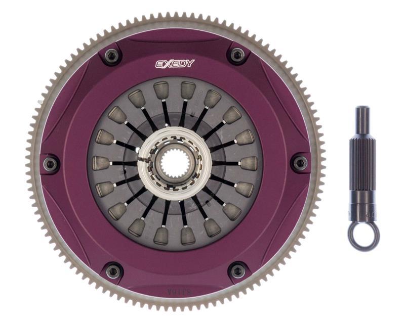 Exedy 2008-2015 Mitsubishi Lancer Evolution GSR L4 Hyper Triple Cerametallic Clutch Rigid Disc - Mammoth Racing -