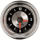 Autometer American Muscle 52mm Full Sweep Electric 12hr Analog Clock Gauge - My Store