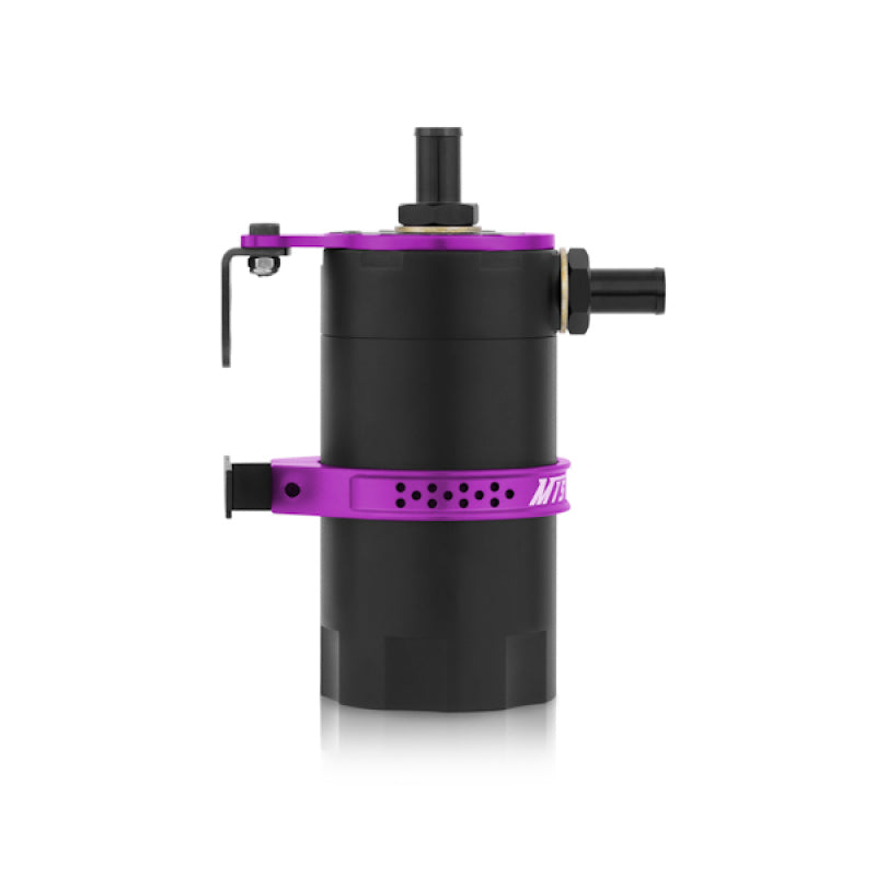 Mishimoto Universal Baffled Oil Catch Can - Purple - Mammoth Racing -