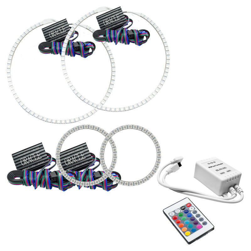 Oracle Volkswagen Touareg 05-06 Halo Kit - ColorSHIFT w/ Simple Controller - Mammoth Racing -
