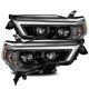 AlphaRex 14-20 Toyota 4Runner PRO-Series Projector Headlights Plank Style Alpha Black w/Seq Signal - My Store