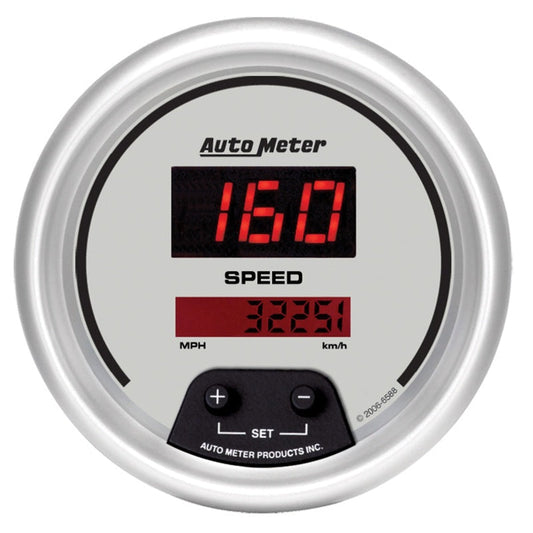Autometer Ultra-Lite 3 3/8in 160 MPH Digital Speedo Gauge - My Store