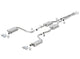 Borla 15-16 Dodge Challenger R/T 5.7L Dual Rectangle Angle Cut Dual Split Rear Exit S-Type Exhaust - My Store