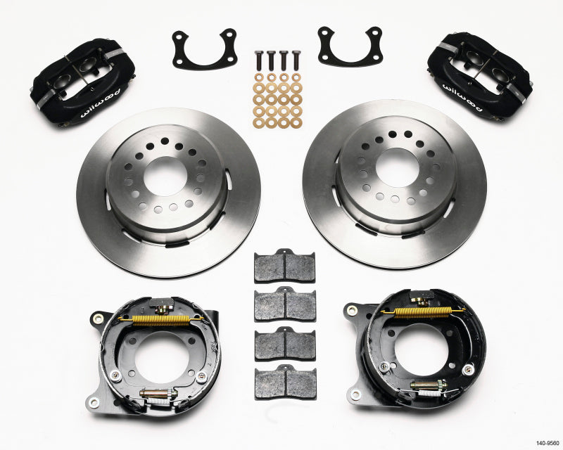 Wilwood Forged Dynalite P/S Park Brake Kit New Big Ford 2.50in offset Staggrd Shock - My Store