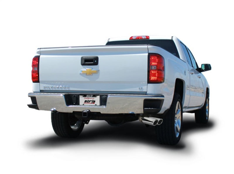 Borla 14 Silv/Sierra 1500 EC Std/CC Short 143.5in WB S-Type Dual Rolled Side Exit Cat-Back Exhaust - My Store