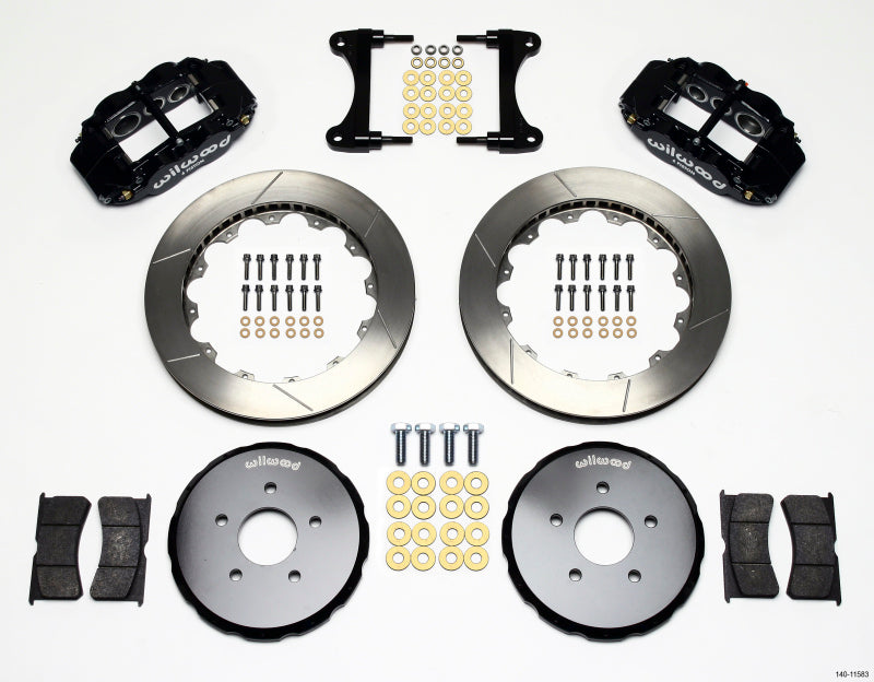 Wilwood Narrow Superlite 6R Front Hat Kit 13.06in Nissan 370Z/Fiti G37 - Mammoth Racing -