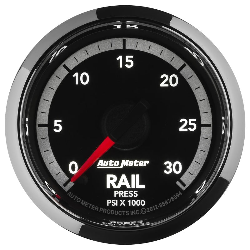 Autometer Factory Match Dodge 6.7l 4th Gen Fuel Rail Pressure Gauge 2-1/16in FSE - My Store