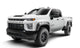 Bushwacker 19-21 Chevrolet Silverado 2500 / 3500 HD (Excl. Dually) Forge Style Flares 4pc - Black - Mammoth Racing -