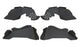 Fishbone Offroad 07-18 Jeep JK Wrangler Front/Rear Inner Fenders -Aluminum - Blk Pwdrcoat (Set Of 4) - My Store