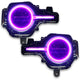 Oracle 21-22 Ford Bronco Headlight Halo Kit w/DRL Bar - Base Headlights ColorSHIFT -w/2.0 Controller - Mammoth Racing -