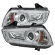 Spyder Dodge Charger 11-14 Projector Headlights Xenon/HID Model- DRL Chrm PRO-YD-DCH11-LTDRL-HID-C - Mammoth Racing -