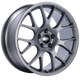 BBS CH-R 20x9 5x120 ET29 Satin Titanium Polished Rim Protector Wheel -82mm PFS/Clip Required - Mammoth Racing -
